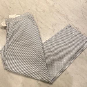 Polo by Ralph Lauren Men Seersucker Suffield Pant Blue & White